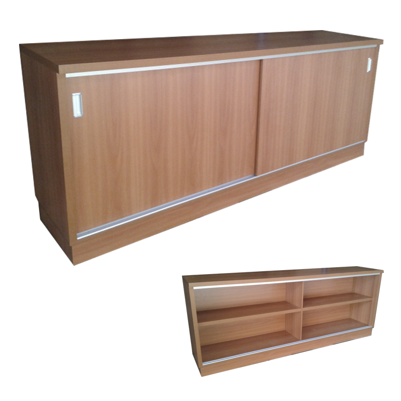 Arm�rio Baixo Fechado com Portas de Correr