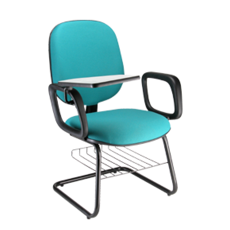 CADEIRA UNIVERSIT�RIA DIRETOR CONT�NUA COM PRANCHETA ESCAMOTE�VEL