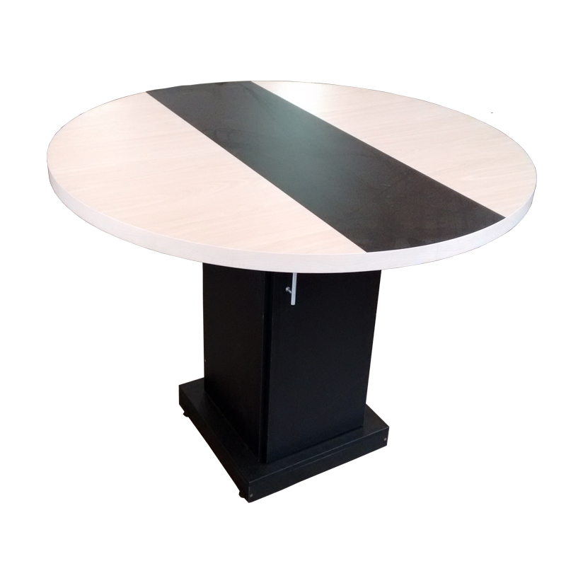 MESA REUNI�O REDONDA COM ARMARIO