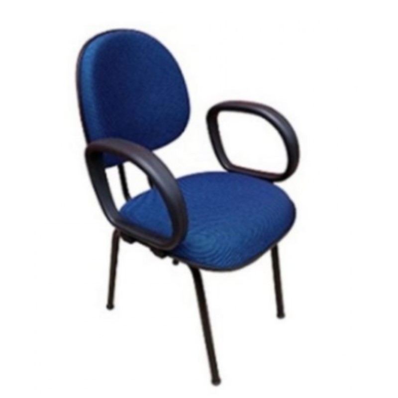 Cadeira Executiva Palito com L duplo com Bra�o