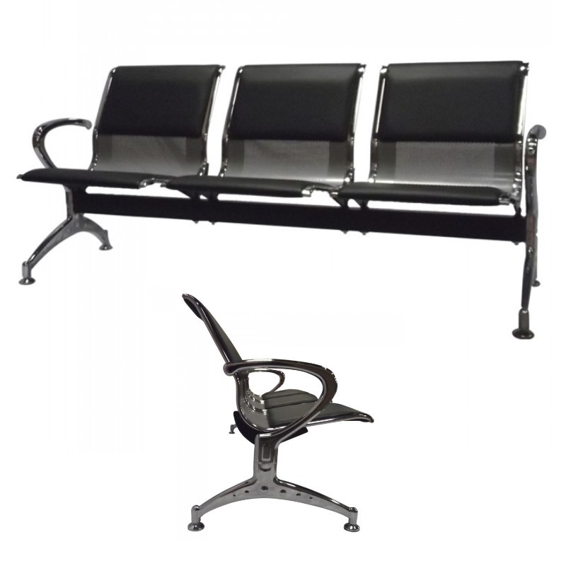 Longarina 3 lugares PEL-9601C